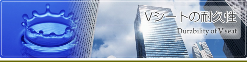 Vシートの耐久性